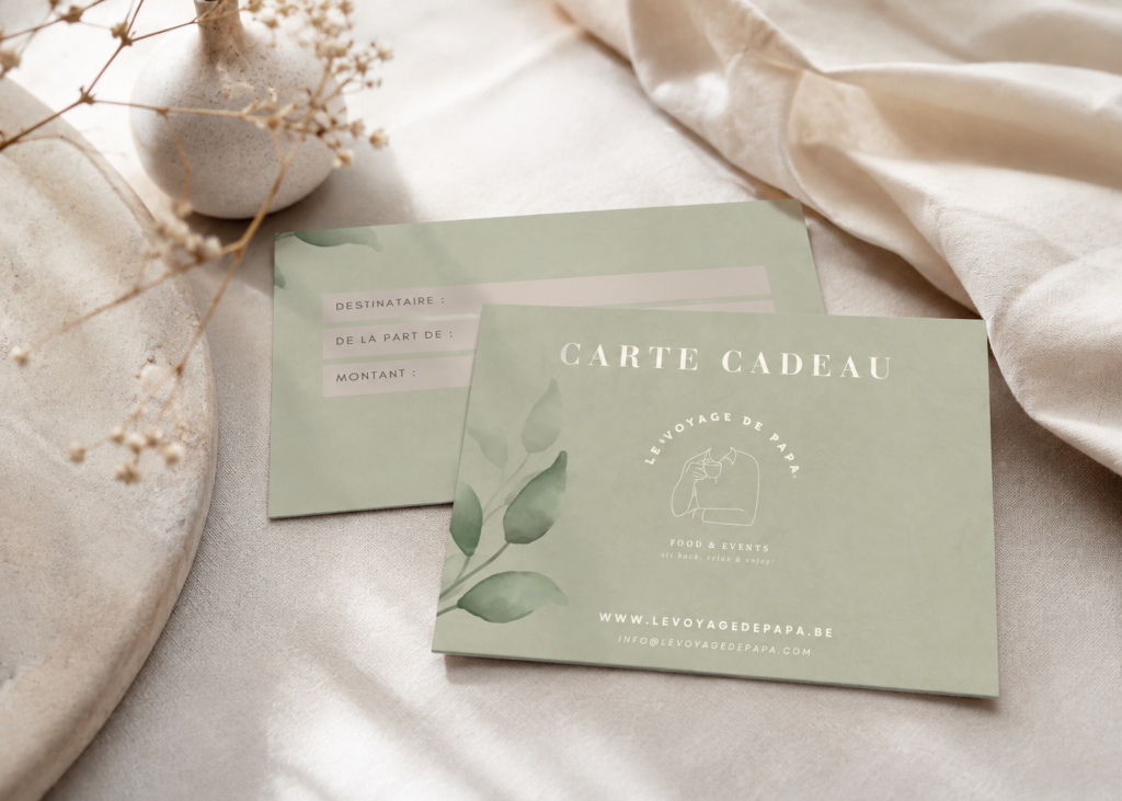 Bon cadeau - Le Voyage de Papa
